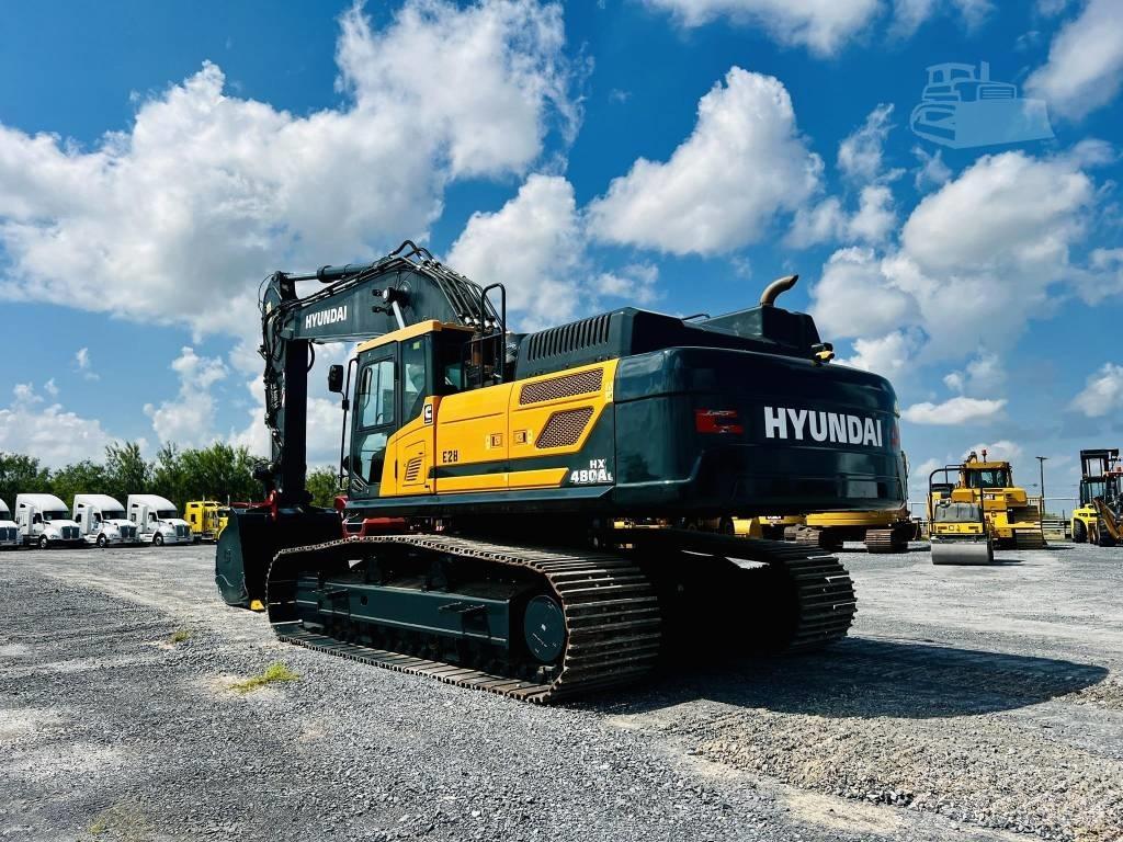 Hyundai HX 480 AL Гусеничні екскаватори