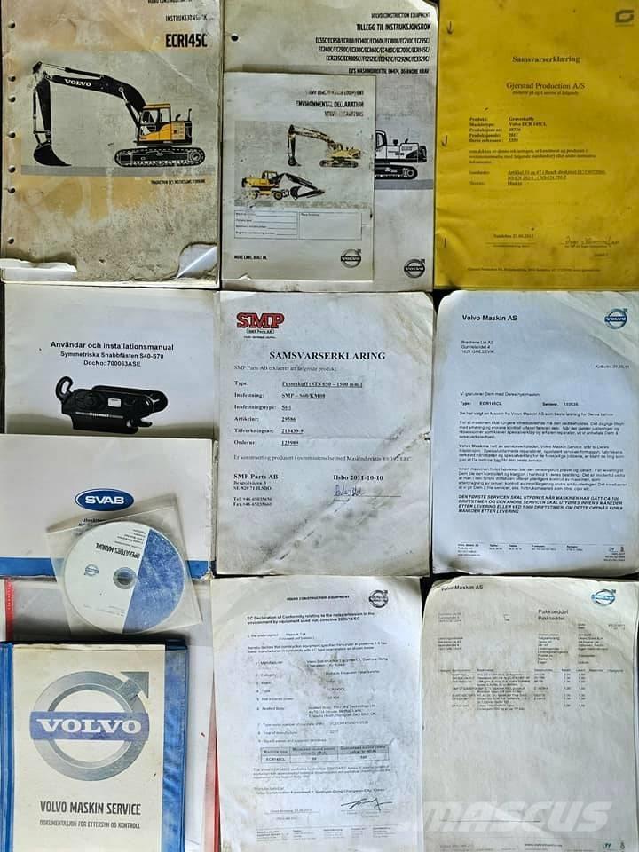 Volvo ECR 145 C L Гусеничні екскаватори