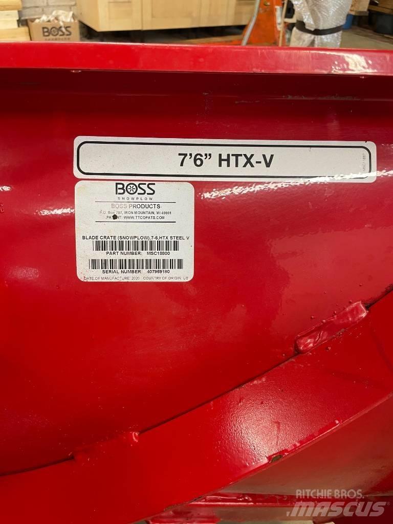 Boss 7'6'' HTX-V Снігоочищувальні ножі та плуги
