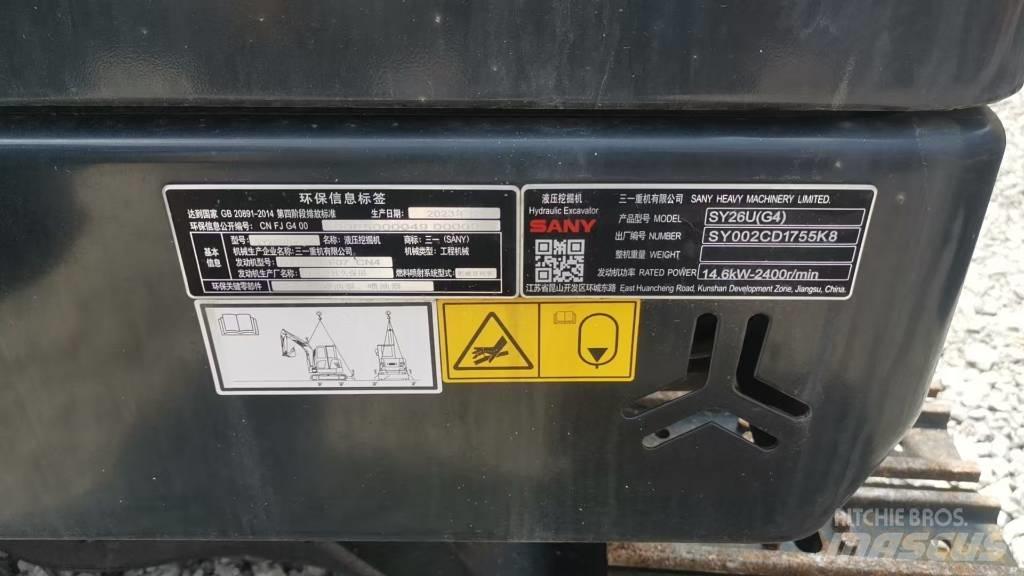 Sany SY 26 C Гусеничні екскаватори