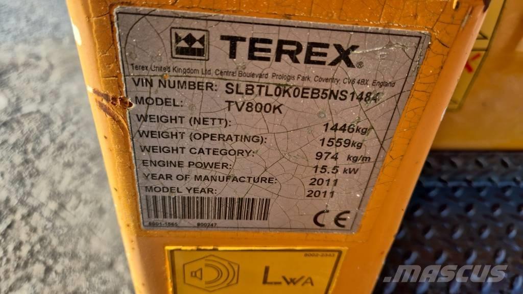 Terex TV 800 Котки тротуарні