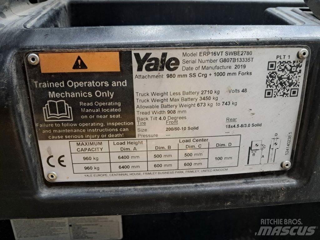 Yale ERP16VT Електронавантажувачі