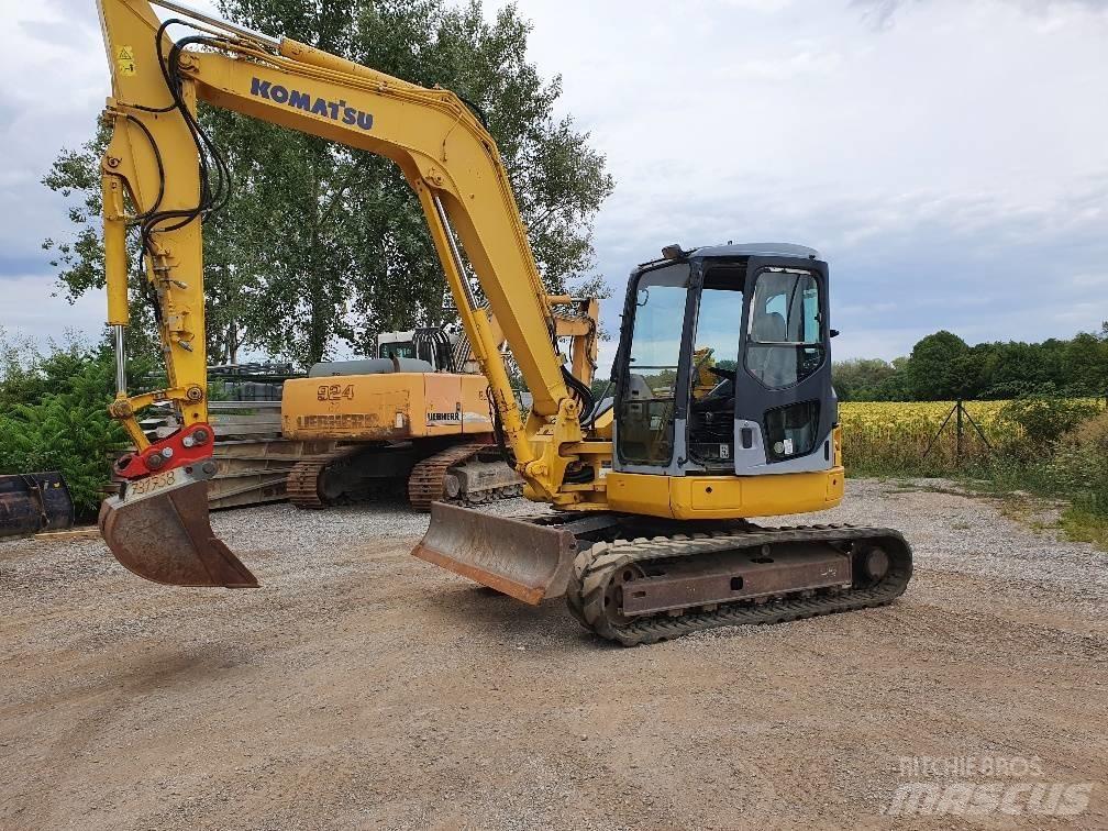 Komatsu PC78MR-6 Міні-екскаватори < 7т