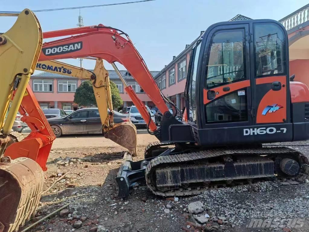 Doosan DH 60-7 Міні-екскаватори < 7т
