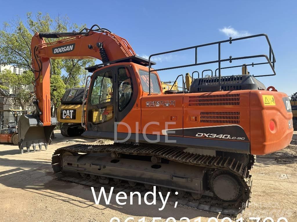 Doosan DX 340 Середні екскаватори 7т. - 12т.