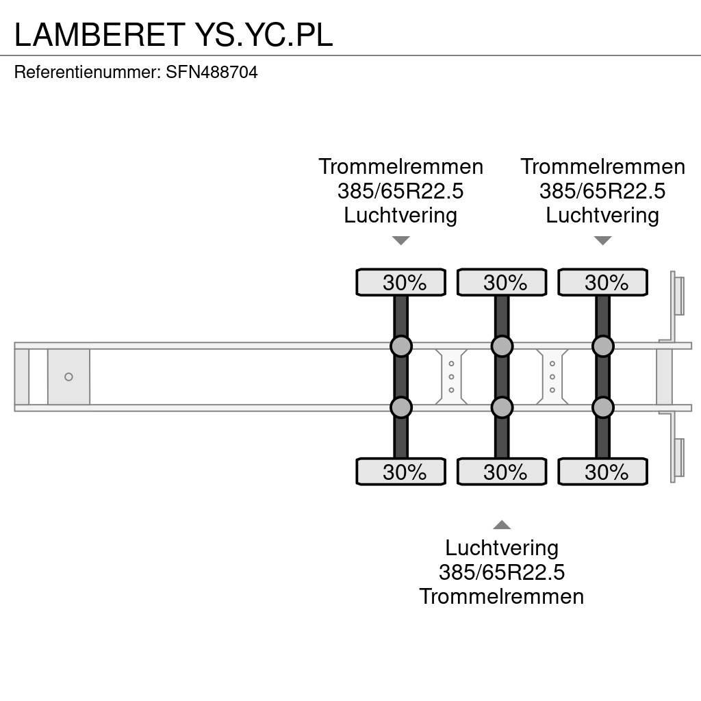 Lamberet YS.YC.PL Напівпричепи-рефрижератори
