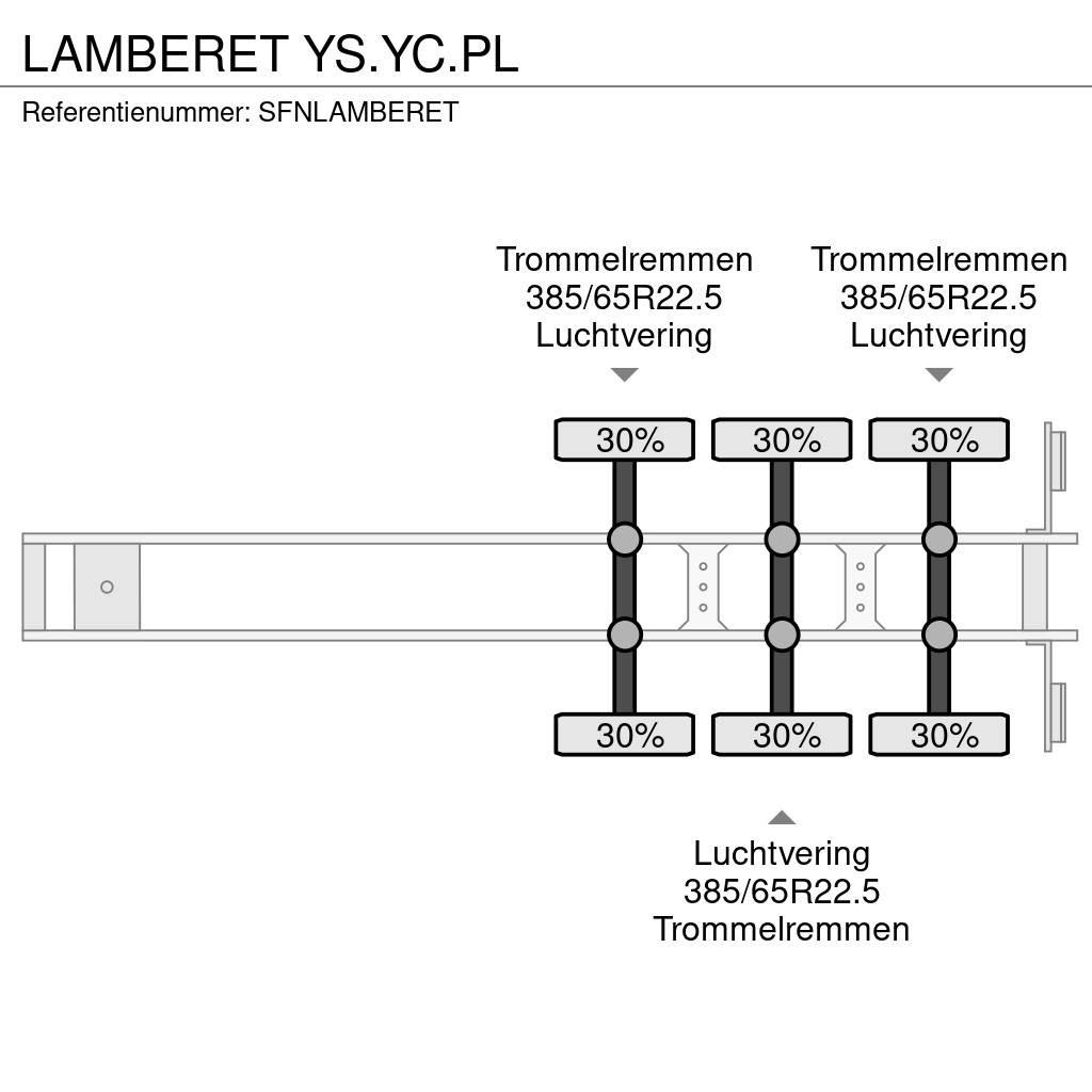 Lamberet YS.YC.PL Напівпричепи-рефрижератори