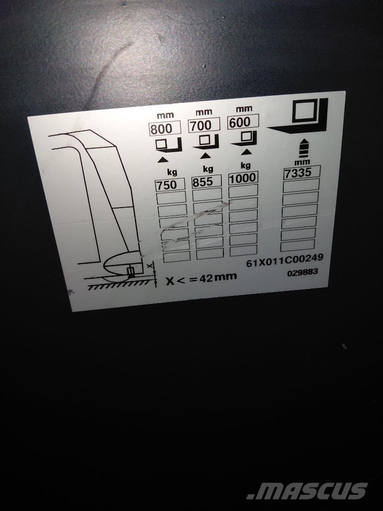Linde K 10 Вантажник для вузьких проходів