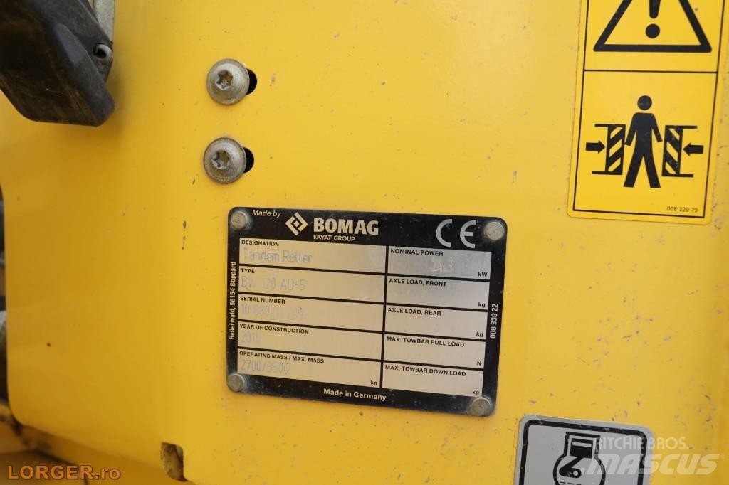 Bomag BW 120 AD-5 Котки тротуарні