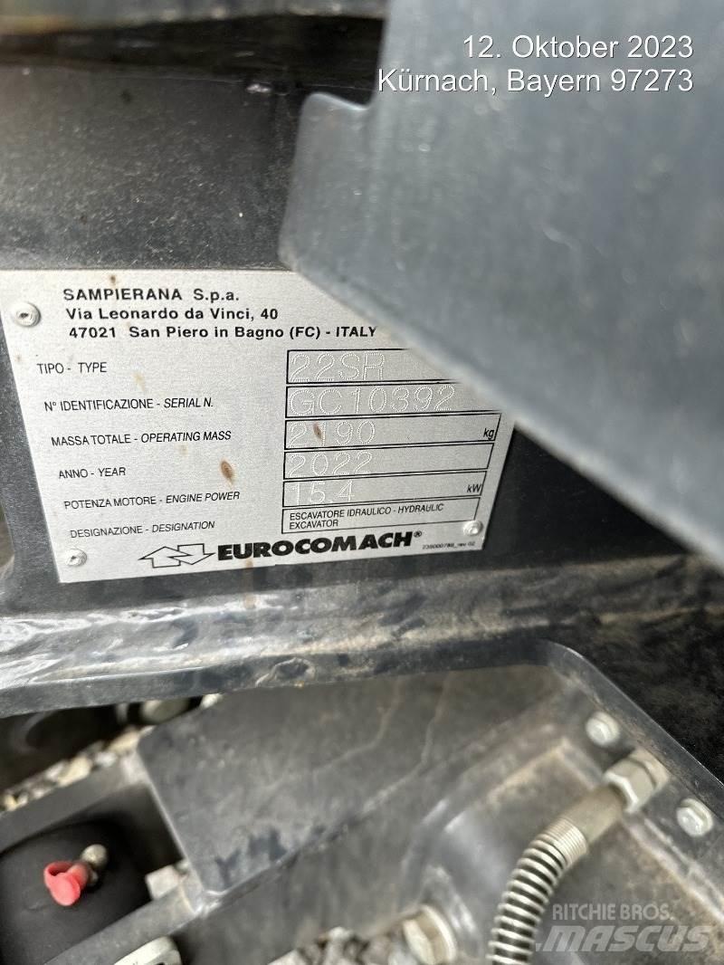 Eurocomach 22SR Міні-екскаватори < 7т