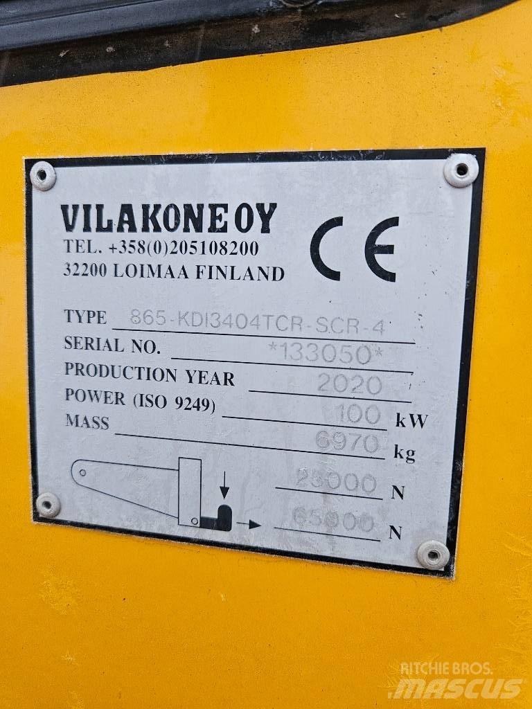 Wille 865 Підсобні машини