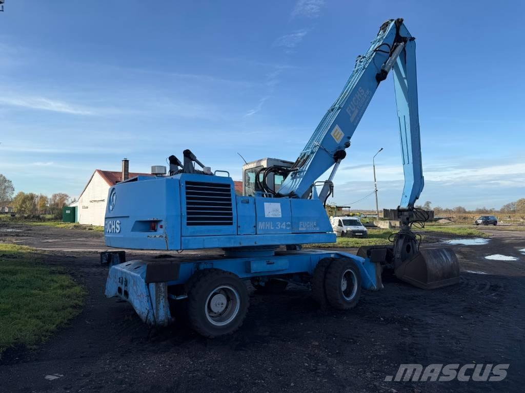 Terex Fuchs Mhl340 Перевантажувачі металобрухту/промислові навантажувачі