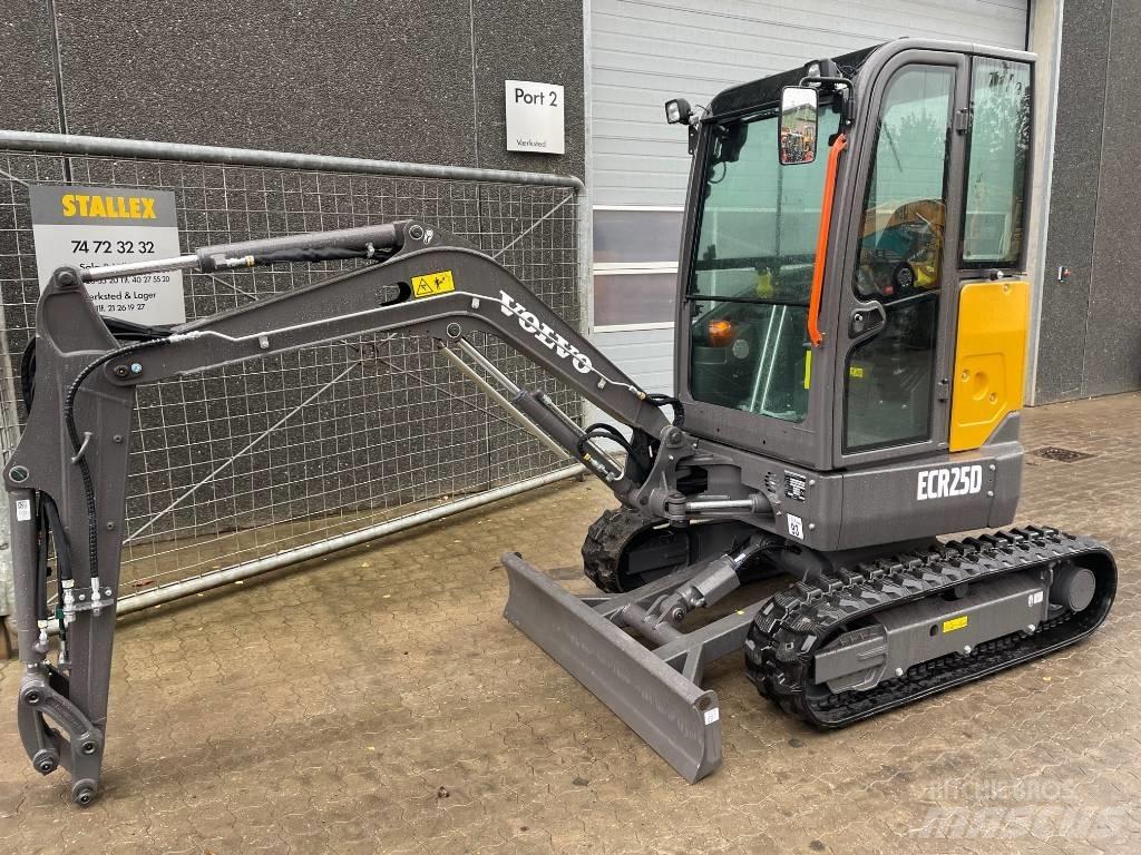 Volvo ECR25D Міні-екскаватори < 7т