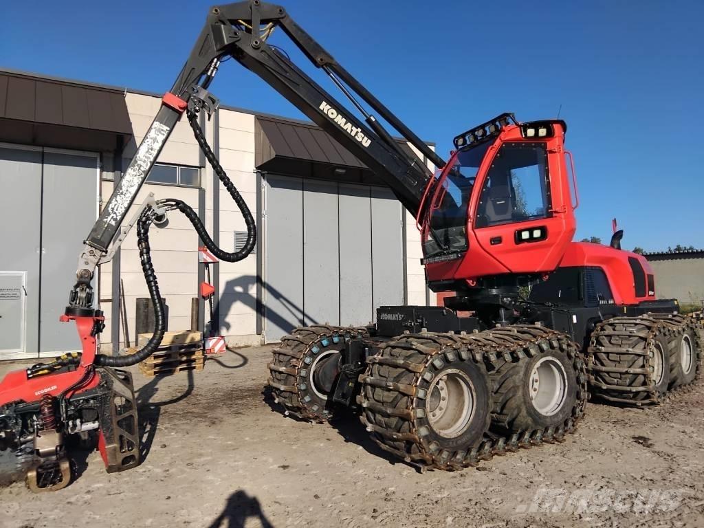 Komatsu 901XC Харвестери
