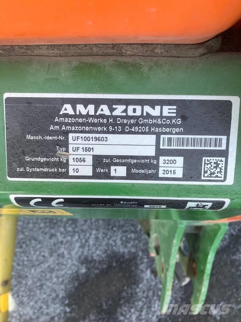 Amazone UF 1501 Навісні обприскувачі