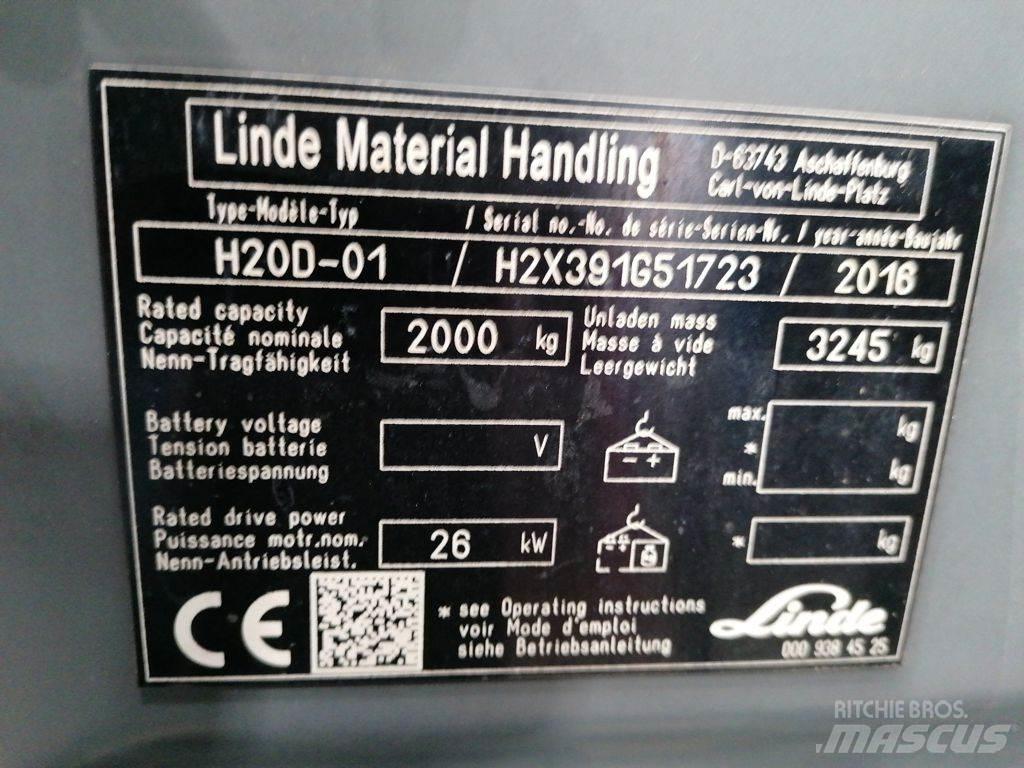 Linde H20D-01 Дизельні навантажувачі