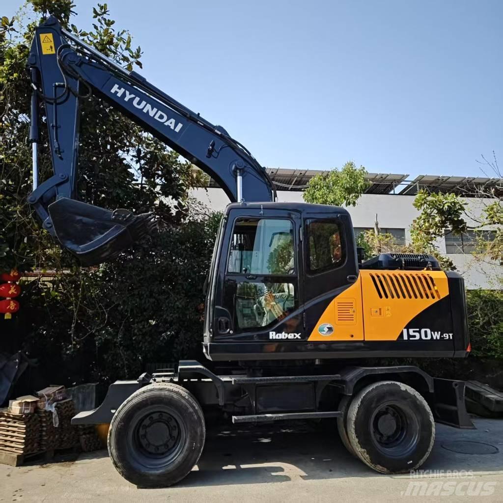 Hyundai r150w-9 Колісні екскаватори