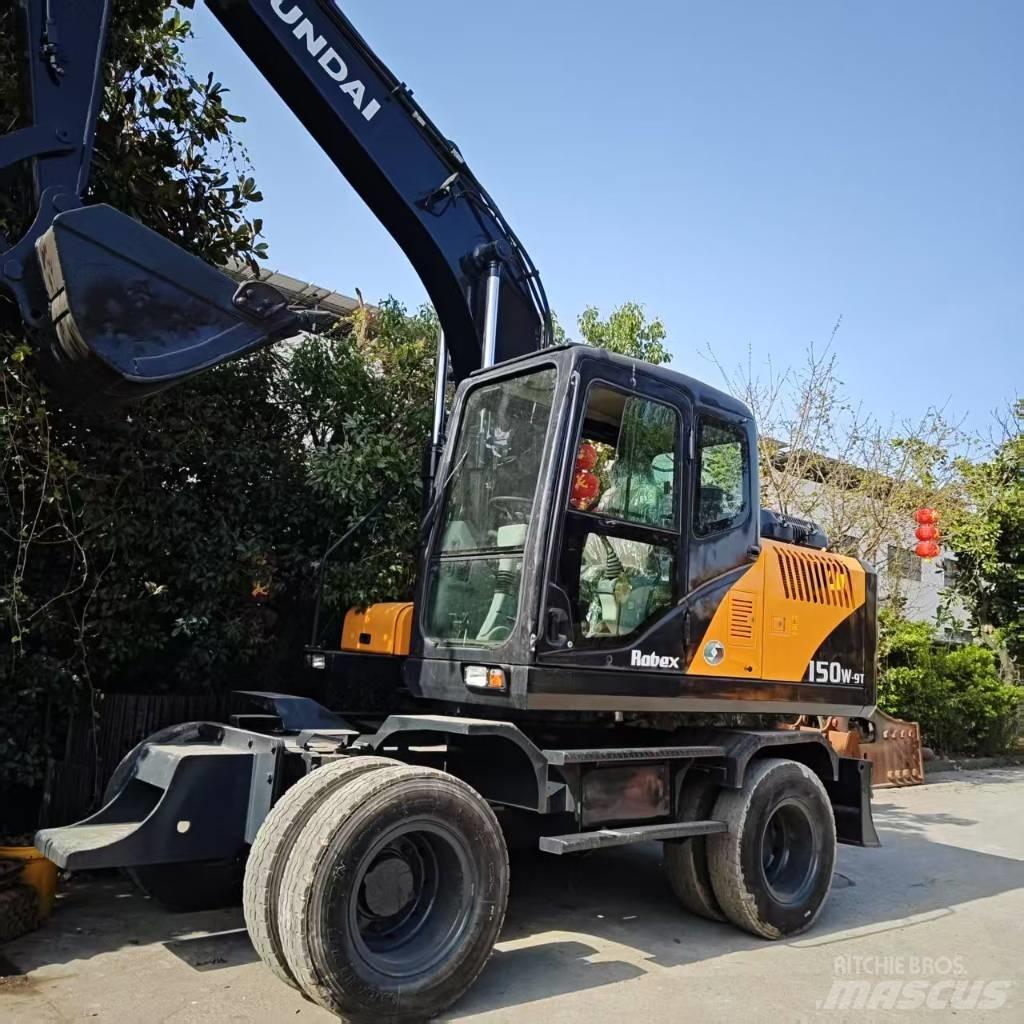 Hyundai r150w-9 Колісні екскаватори
