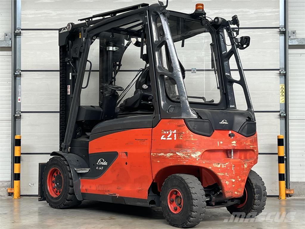 Linde E50HL-01 Електронавантажувачі