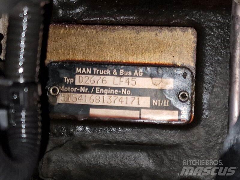 MAN D2676 LF45 Двигуни