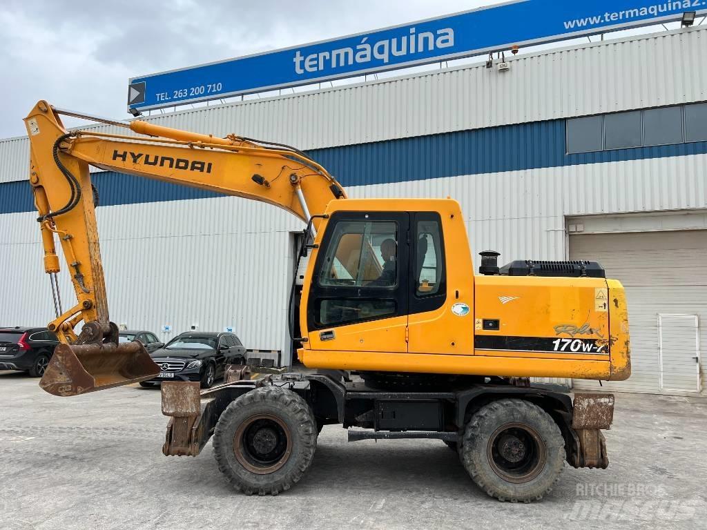 Hyundai R 170W-7 Колісні екскаватори