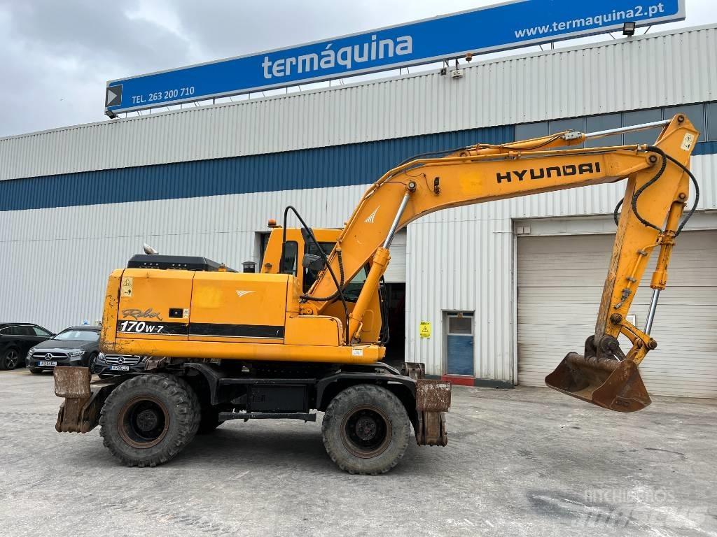 Hyundai R 170W-7 Колісні екскаватори