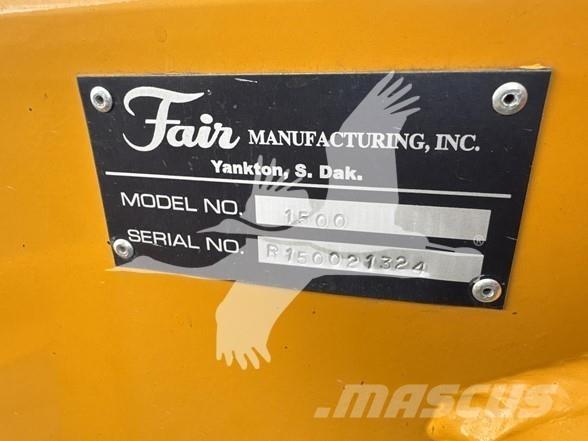 Fair MFG 1500 Граблі і сінозворушувачі