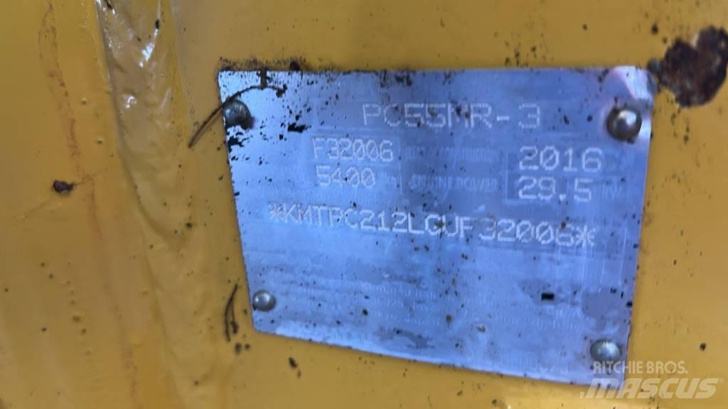 Komatsu PC 55 MR-3 Міні-екскаватори < 7т