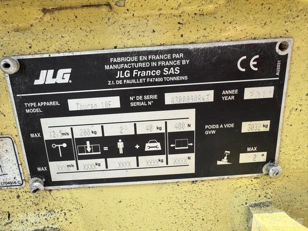 JLG Toucan 10 E Вертикальні щоглові підйомники
