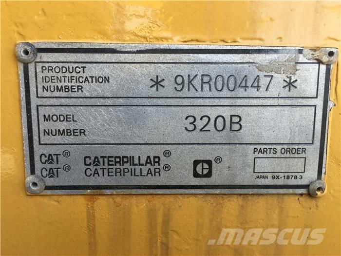 CAT 320 B Гусеничні екскаватори