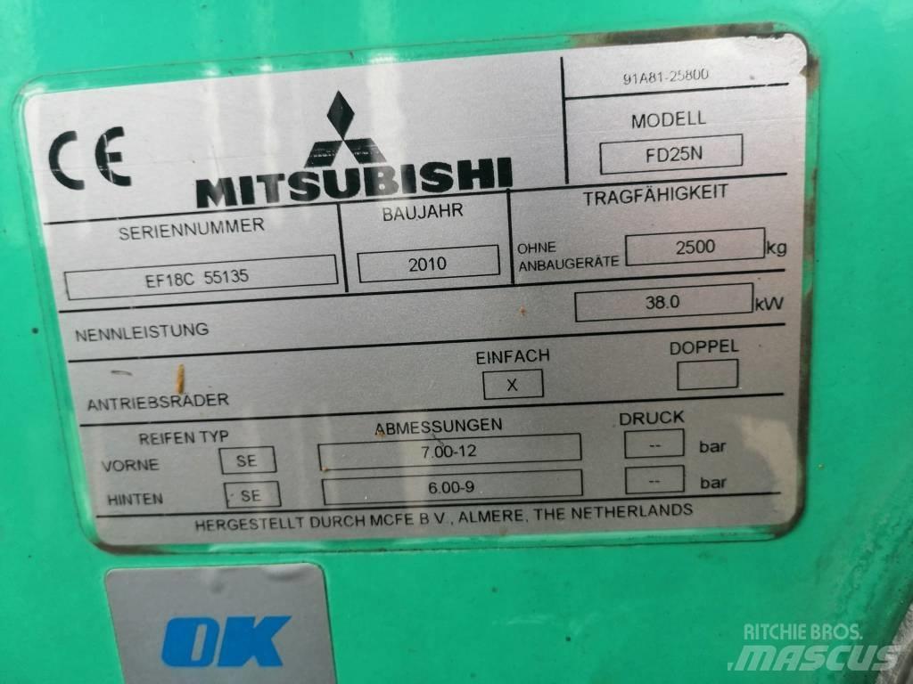 Mitsubishi FD25N Дизельні навантажувачі