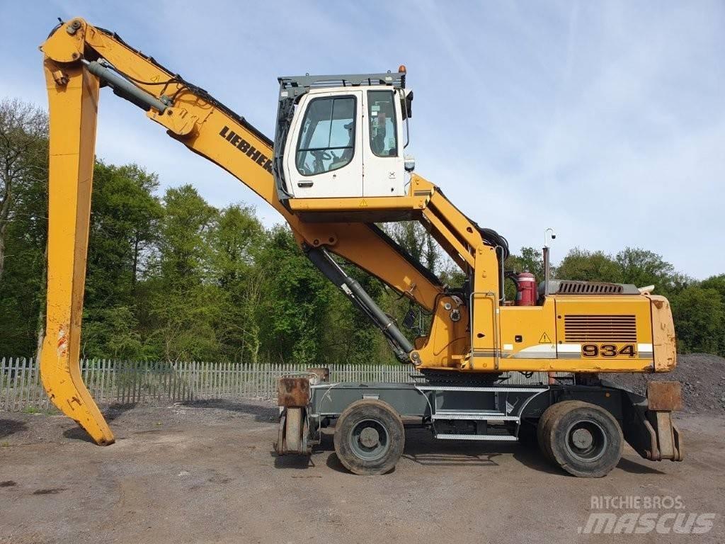Liebherr A 934 C Перевантажувачі металобрухту/промислові навантажувачі