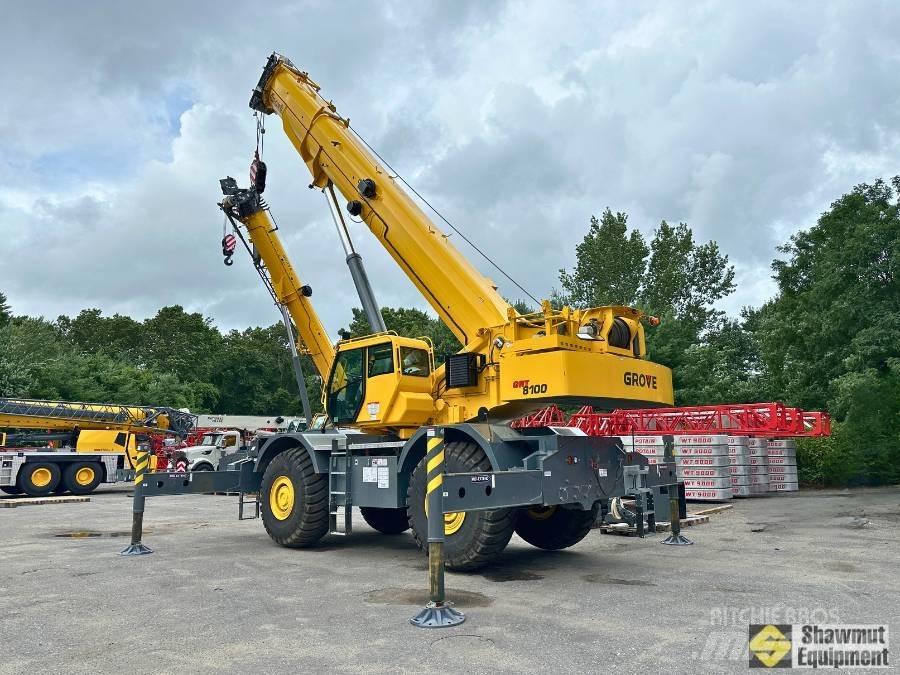 Grove GRT 8100 автокрани всюдиходи