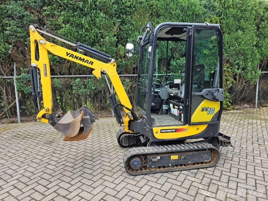 Yanmar SV 18 Міні-екскаватори < 7т