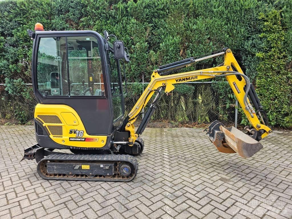 Yanmar SV 18 Міні-екскаватори < 7т
