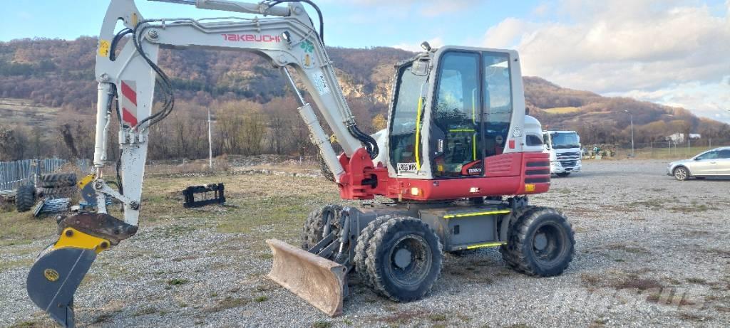 Takeuchi TB 295 W Колісні екскаватори