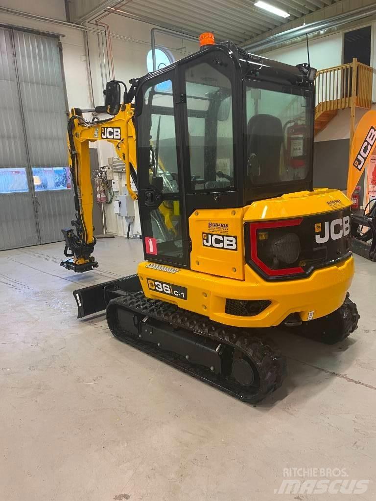 JCB 36 C-1 Міні-екскаватори < 7т