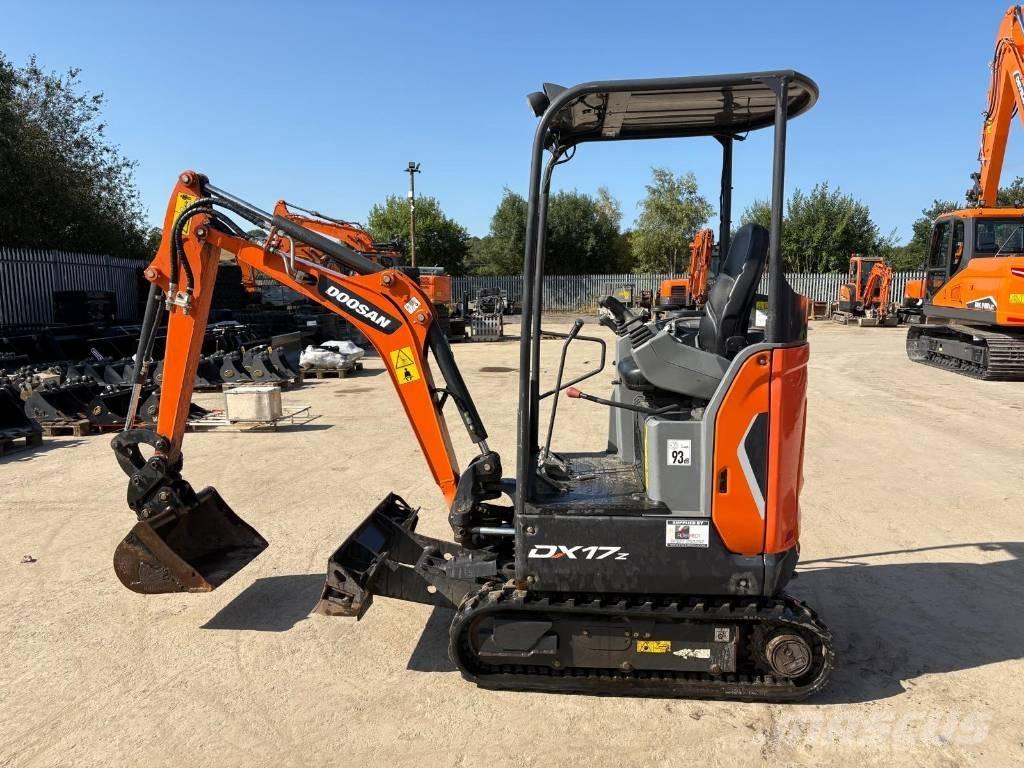Doosan DX 17 Міні-екскаватори < 7т