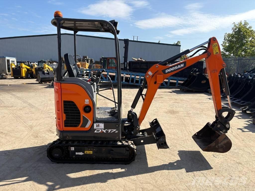 Doosan DX 17 Міні-екскаватори < 7т