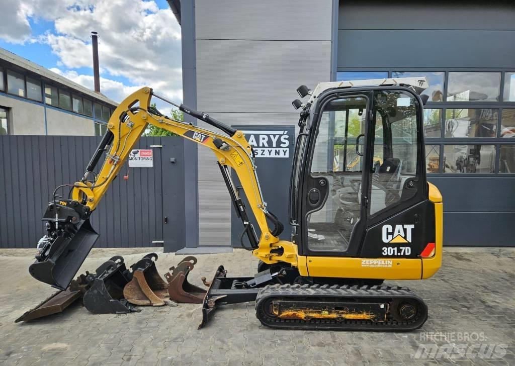CAT 301.7 D Міні-екскаватори < 7т