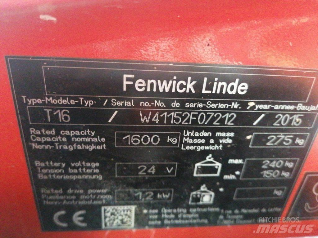 Linde T16 Штабелери