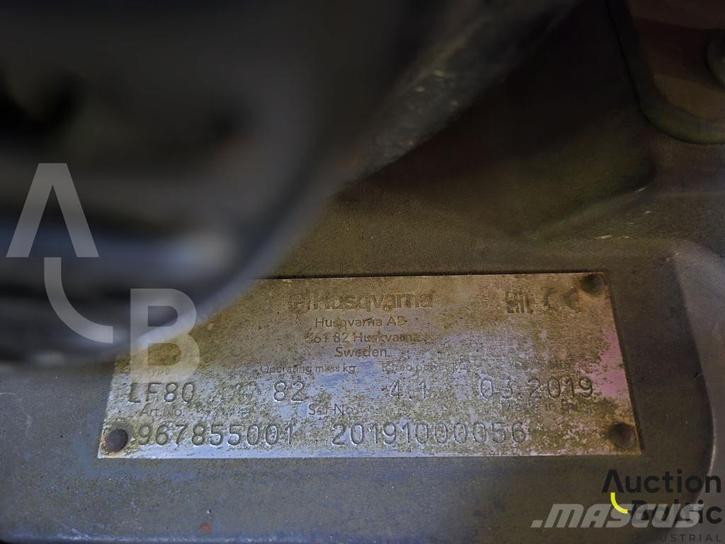Husqvarna LF80 Віброплити та вібротрамбовки