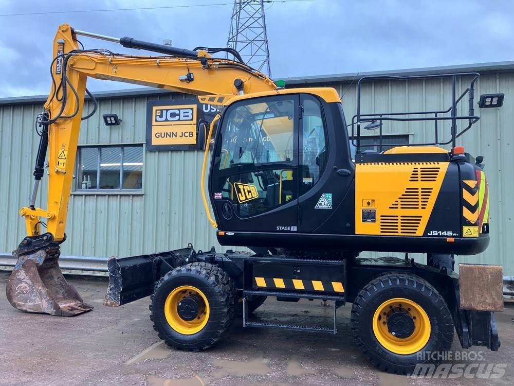 JCB JS145W Колісні екскаватори