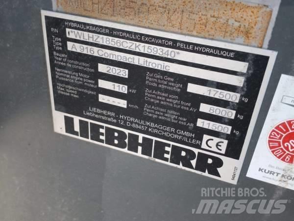 Liebherr A 916 Comp Колісні екскаватори