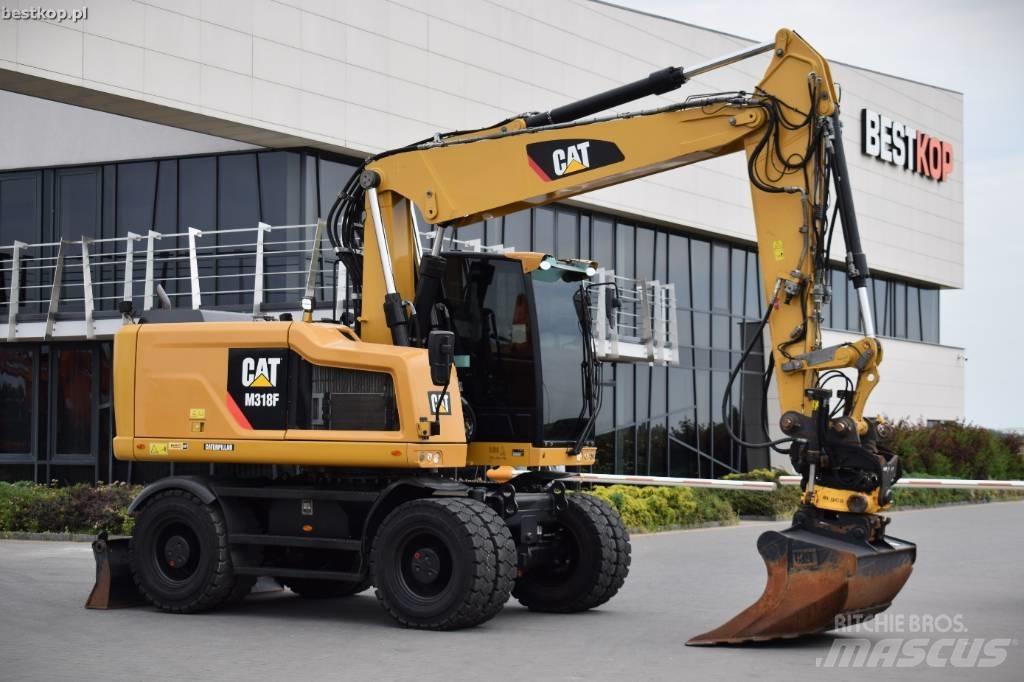 CAT M 318 F Колісні екскаватори