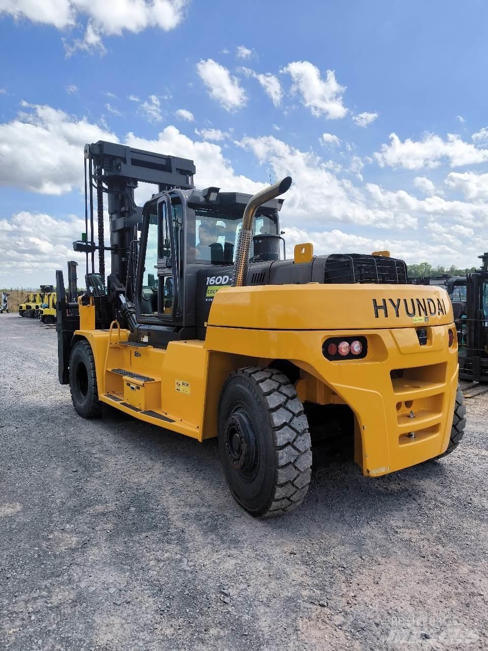 Hyundai 160D-9L Навісні вилочні підйомники для вантажівок