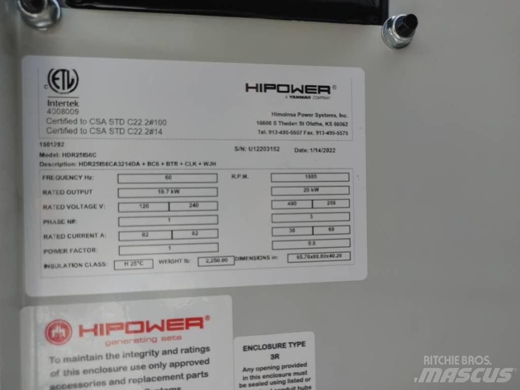 Hipower HRIW-25 Дизельні генератори