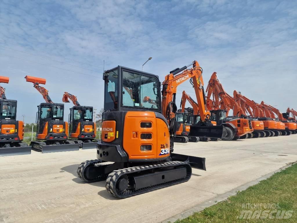 Hitachi ZX 33 U-6 Міні-екскаватори < 7т