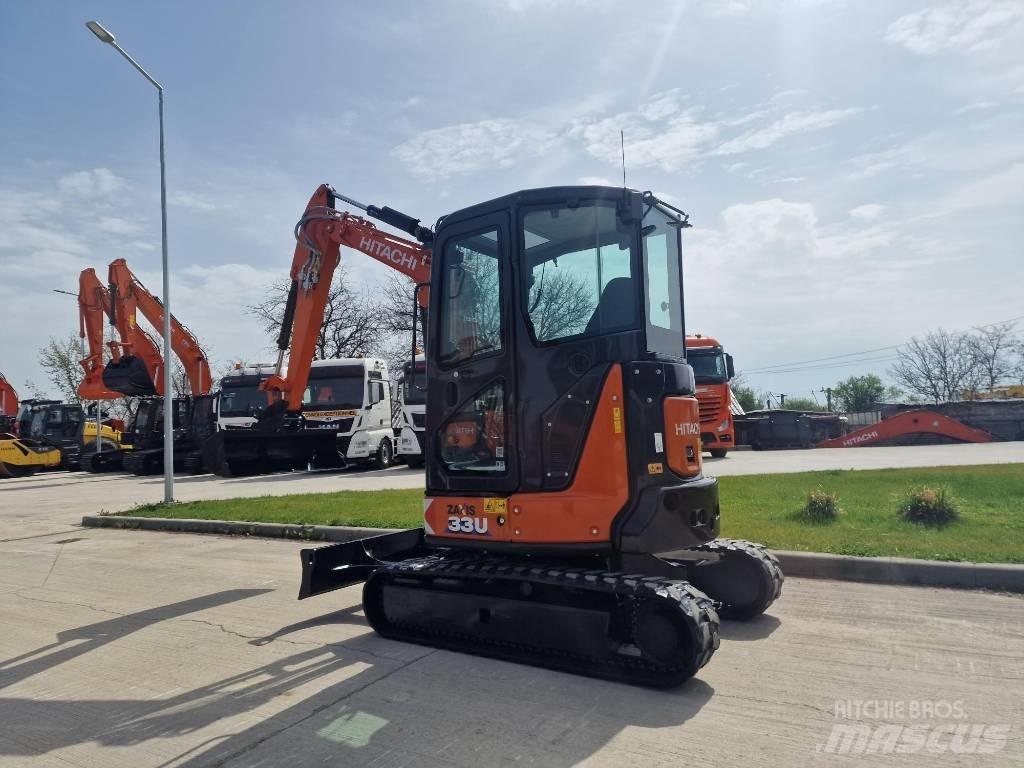 Hitachi ZX 33 U-6 Міні-екскаватори < 7т