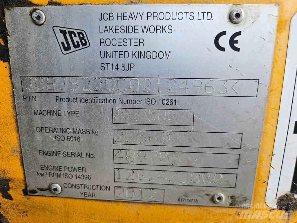 JCB 235 HD Гусеничні екскаватори